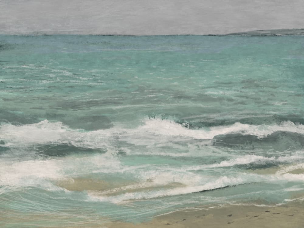 East Bank Waves by Dan Hobday — canvas wall art