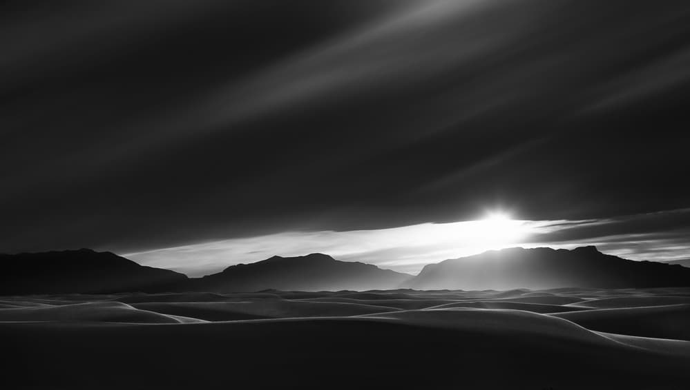 Dramatic Desert Light by Yvette Depaepe — canvas wall art