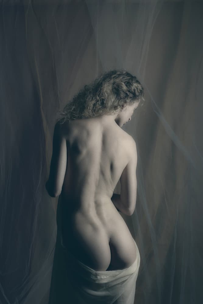 Ethereal Nude Form by Malvin Jan Dyb — canvas wall art