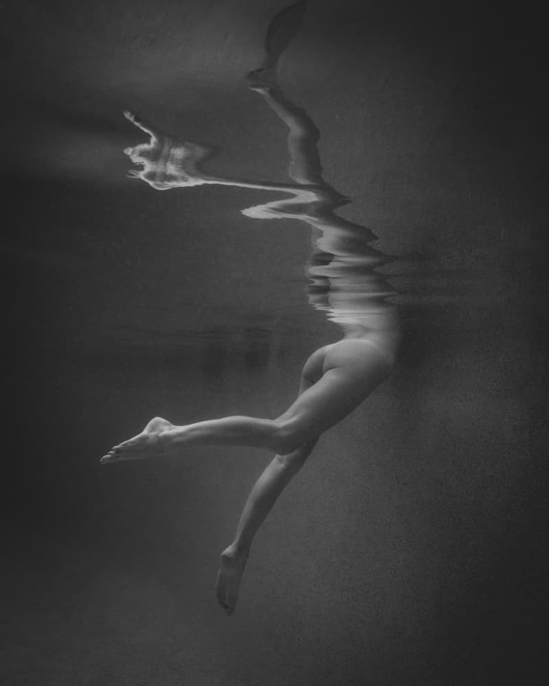 Underwater Grace by Craig Stampfli — canvas wall art