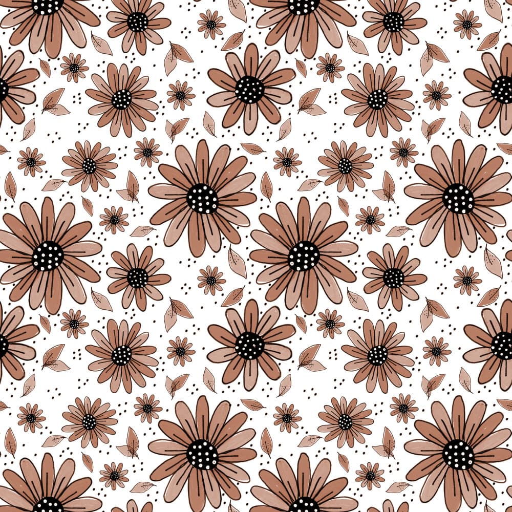 Boho Daisy Delight by Michele Channell — canvas wall art