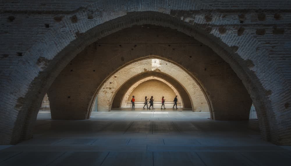 Ancient Archway Journey by Eugenio Pastor Benjumeda — canvas wall art