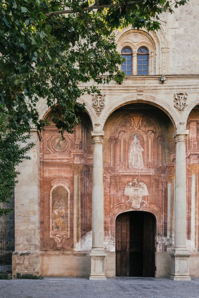Ancient Church Facade by Aimee Giles — canvas wall art