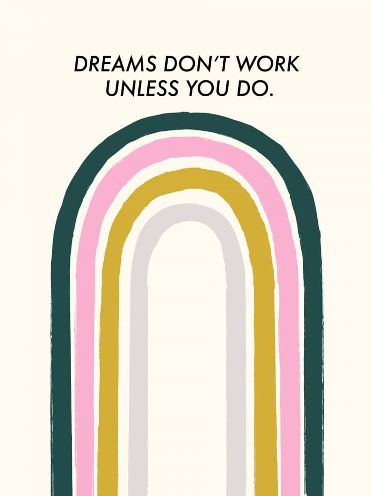 Inspirational Rainbow Arch by Aislinn Simmonds — canvas wall art