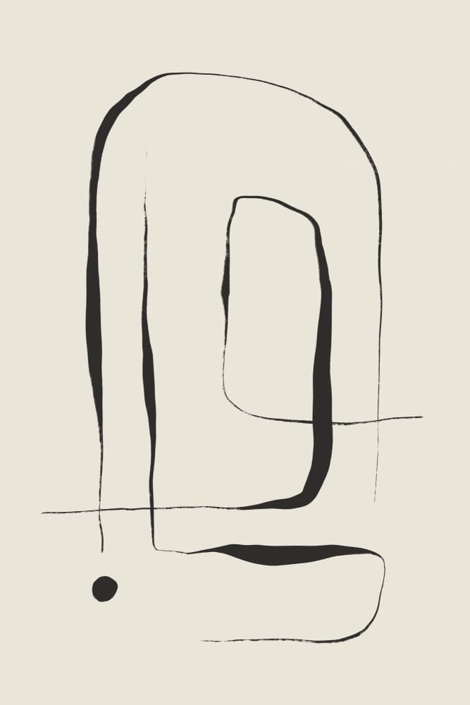 Curved Silence by Treechild — canvas wall art