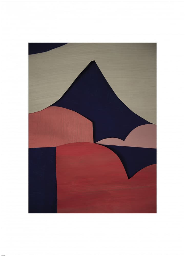 Abstract Mountain Landscape by Cyrille Gulassa — canvas wall art