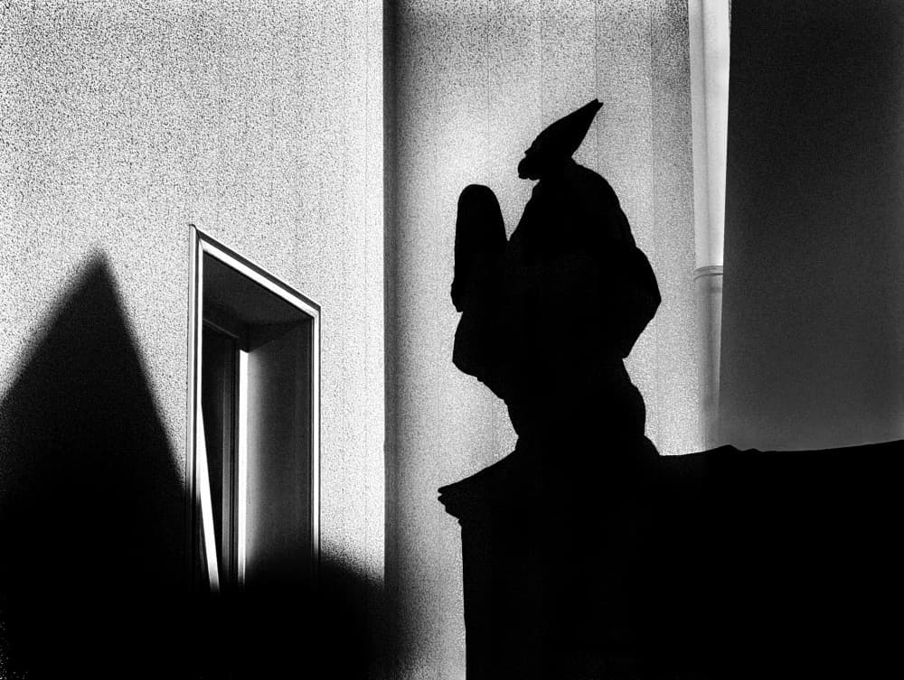 Mysterious Silhouette Door by Holger Goehler — canvas wall art