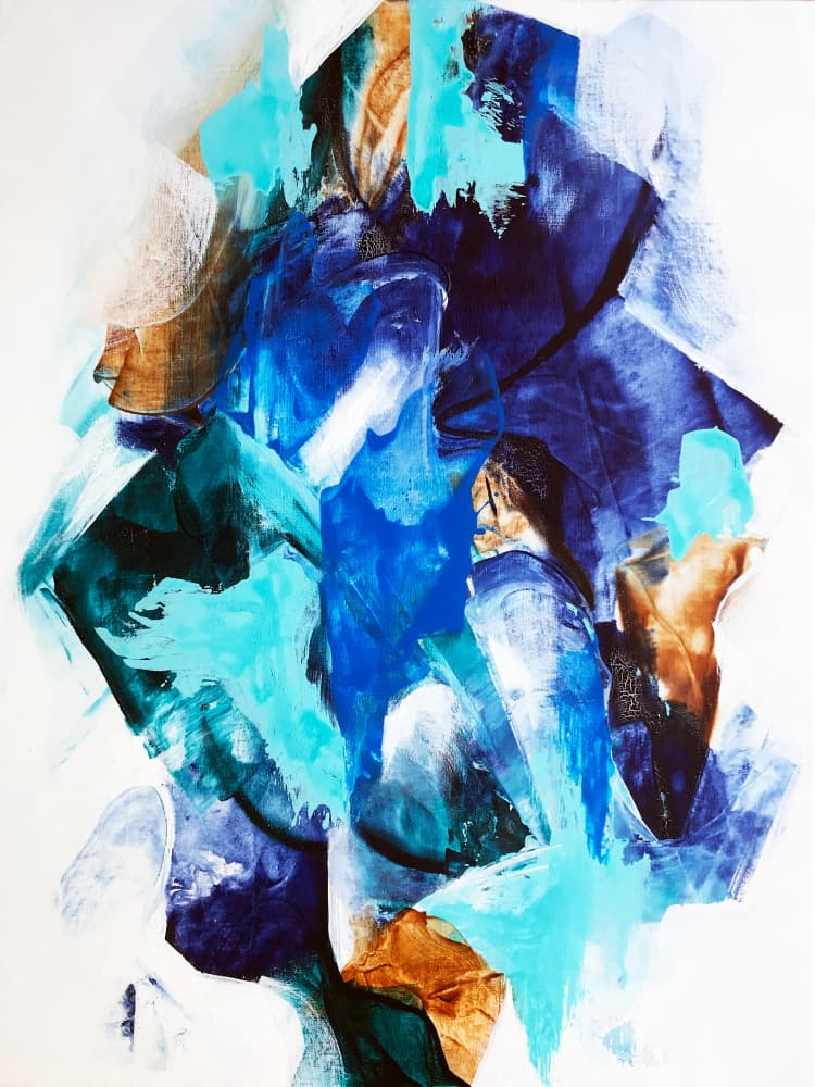 Dynamic Water Earth by Alyson Storms — canvas wall art