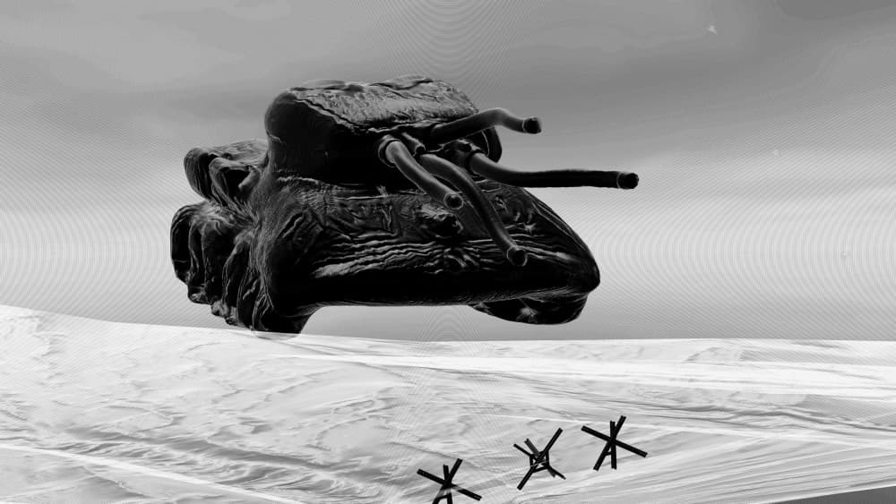 Alien Siege Machine by Veronika Che — canvas wall art