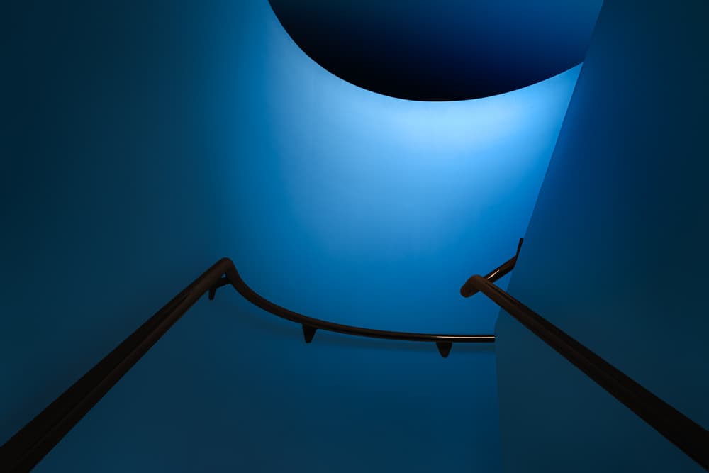 Modern Blue Ascent by Marc Huybrighs — canvas wall art