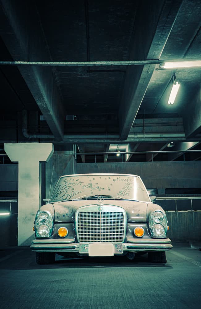 Forgotten Classic Car by basheer alkhairallah — canvas wall art