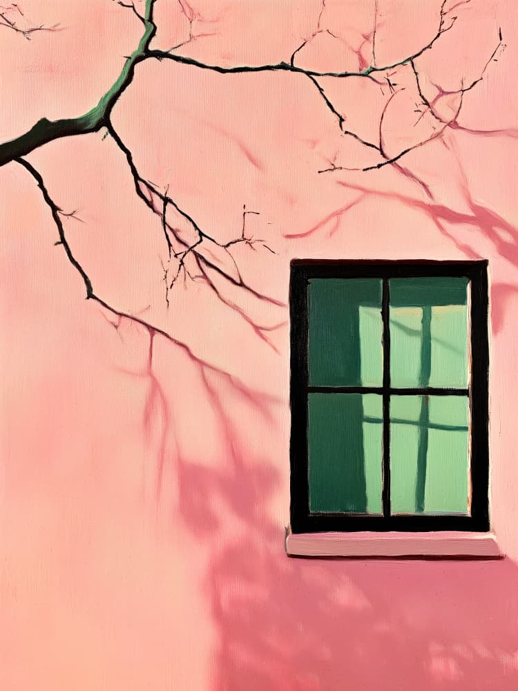 Blush and Shadows by Treechild — canvas wall art