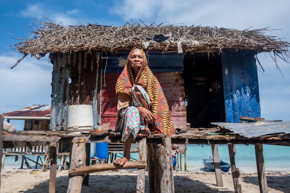 Island Woman's Home by Hafiz Ismail — canvas wall art