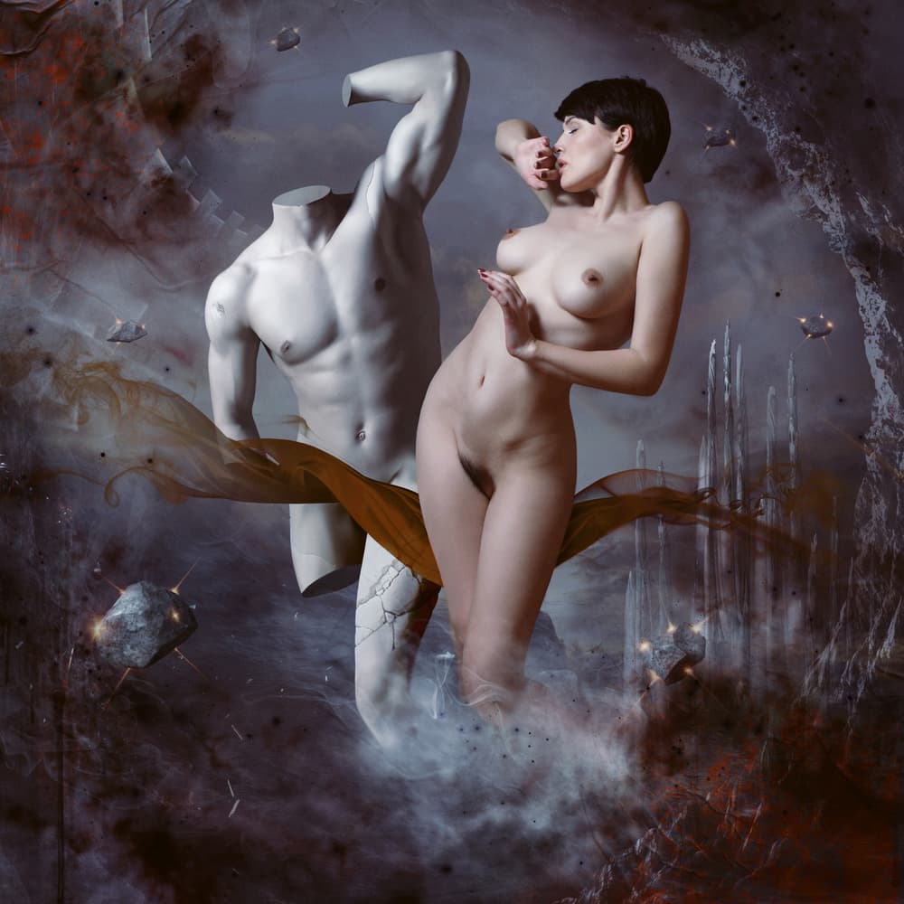 Perseus and Andromeda by igor_voloshin — canvas wall art