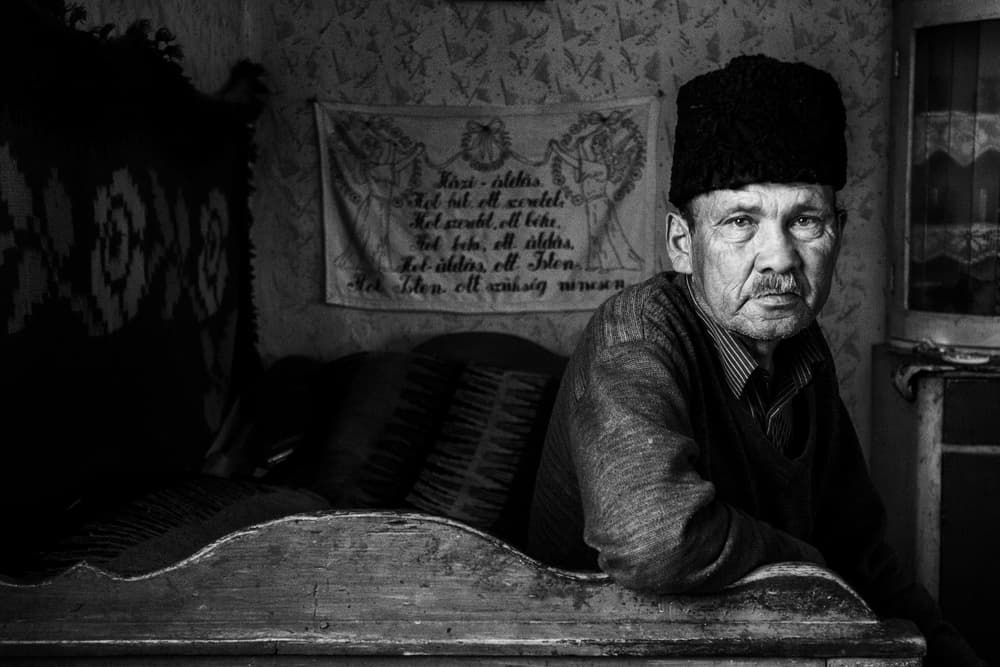 Man with Fur Hat by Zoran Toldi (EFIAP AZSF) — canvas wall art