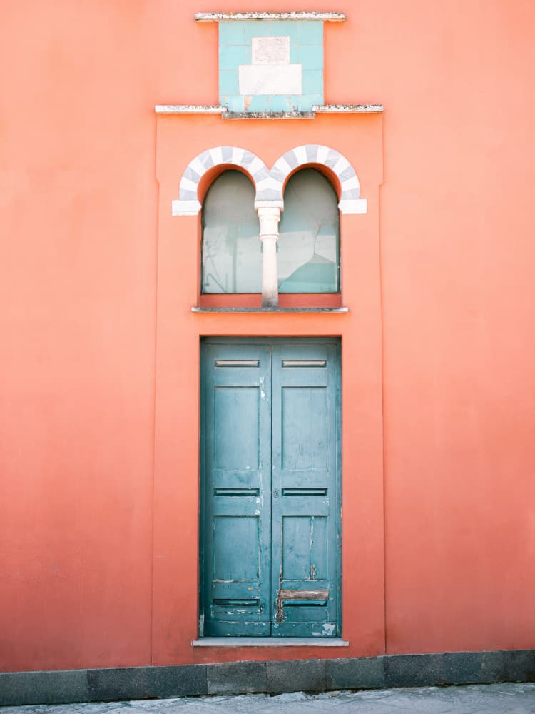 The Capri door by Raisa Zwart — canvas wall art