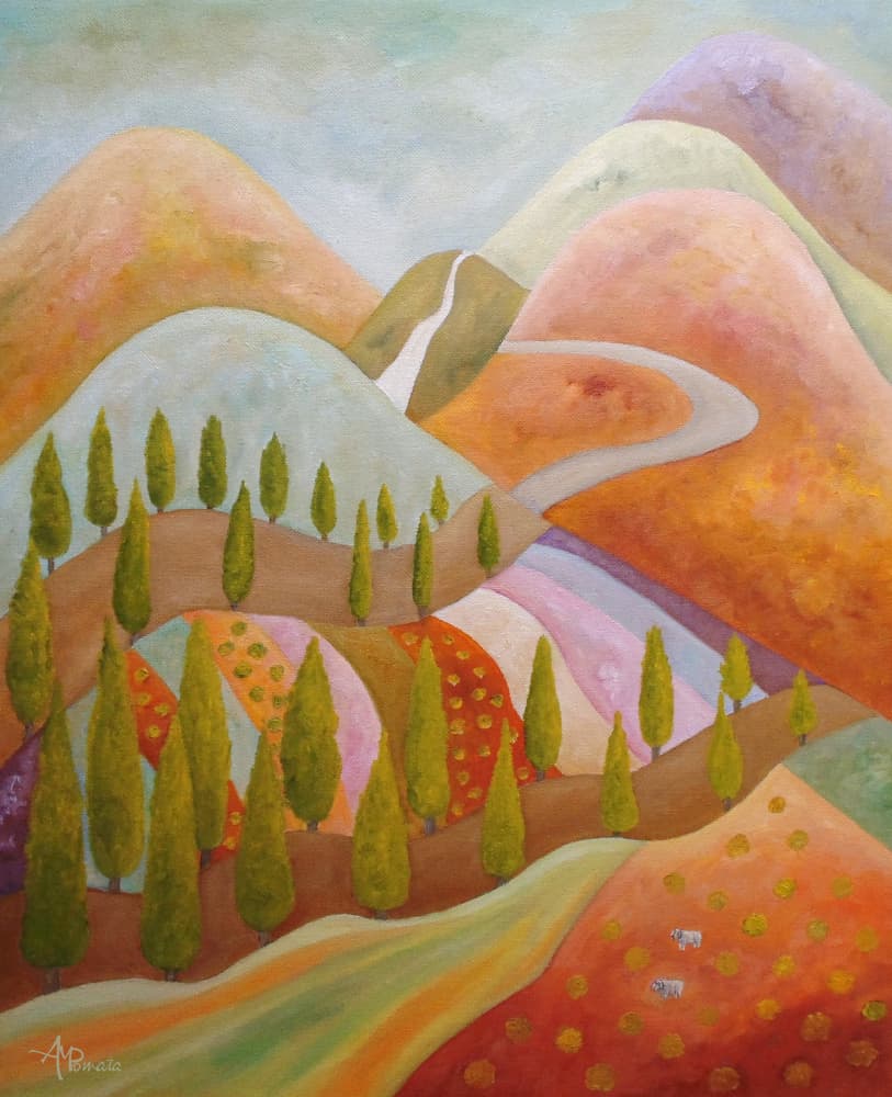 Cypress Hills Countryside by Angeles M. Pomata — canvas wall art