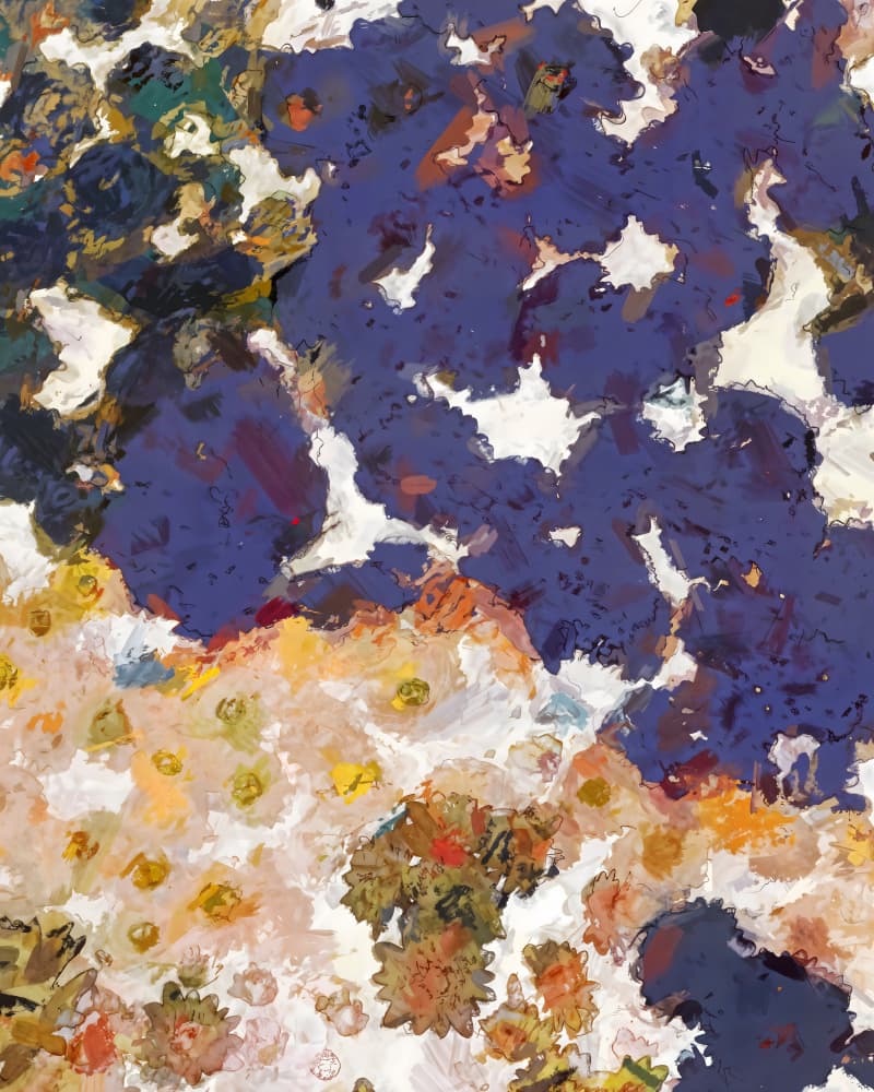 Colorful Abstract Blooms