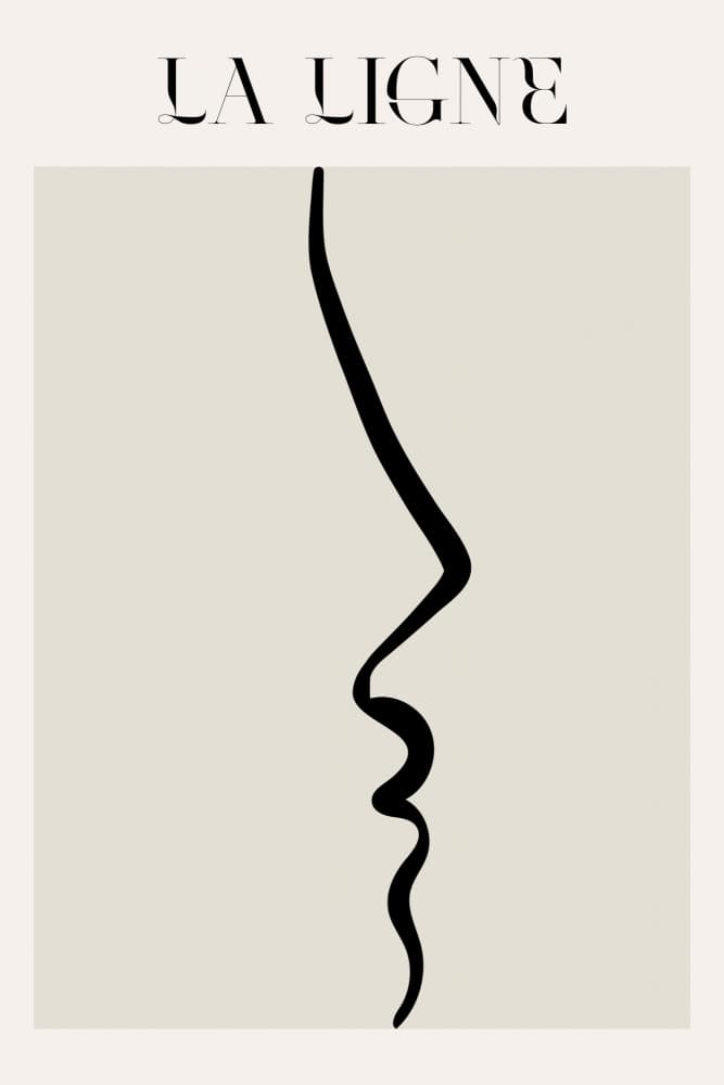 Laligne by Treechild — canvas wall art