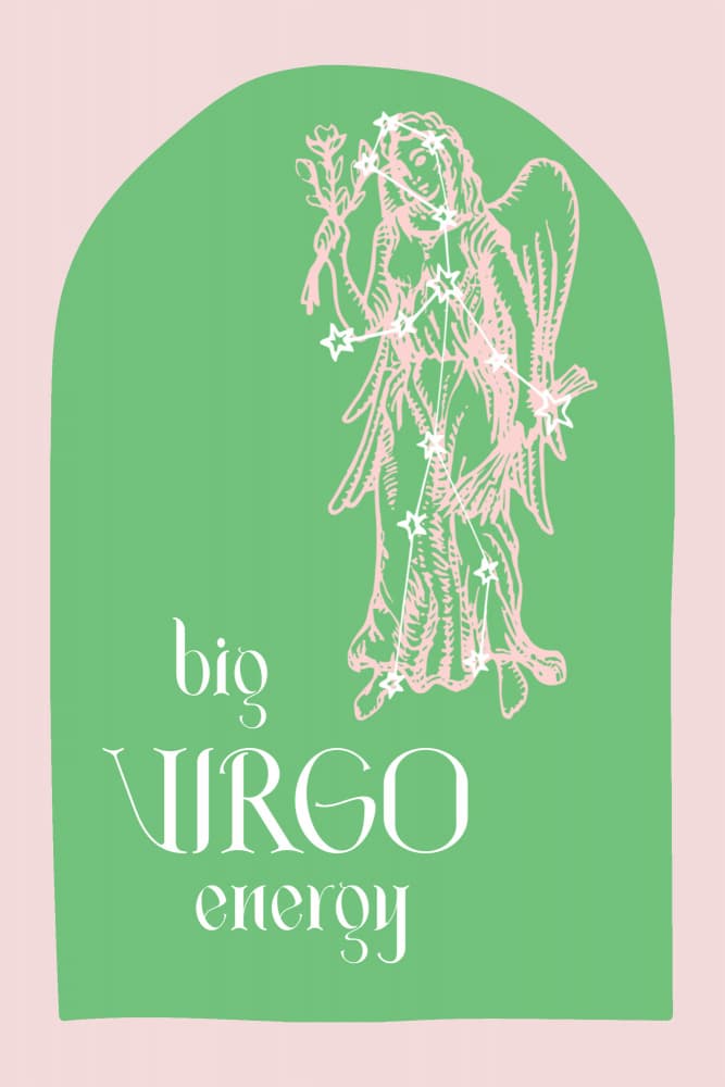 Big Virgo Energy by Talitha McQueen — canvas wall art