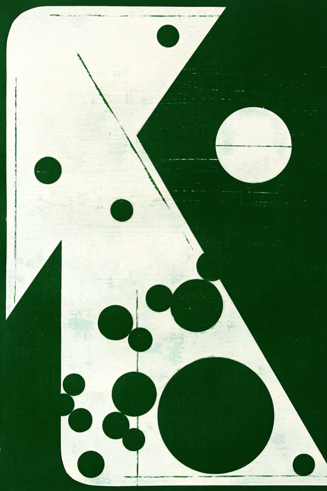 Bold Geometric Abstract by Petr Strnad — canvas wall art