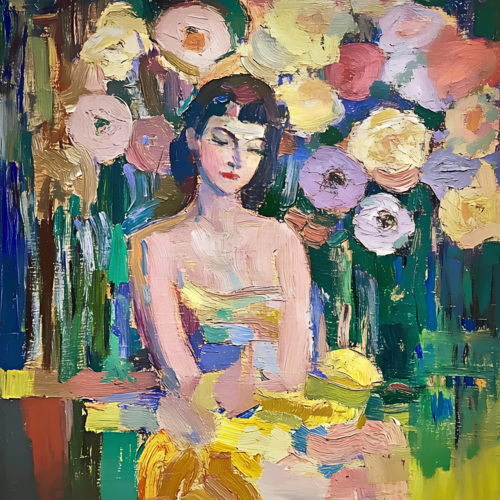 Vibrant Floral Dream by Avanesova Elena — canvas wall art