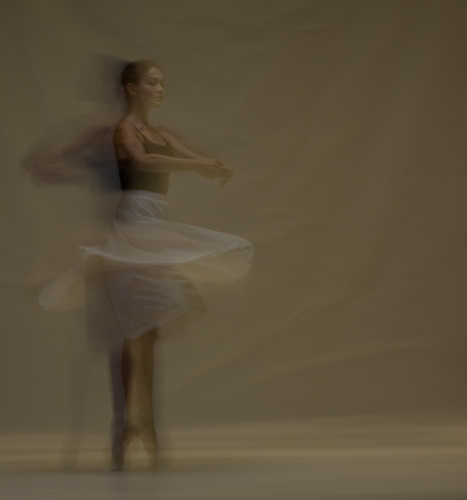 Graceful Ballet Motion by Malvin Jan Dyb — canvas wall art