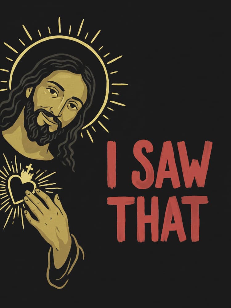 Jesus Saw That by Andreas Magnusson — canvas wall art