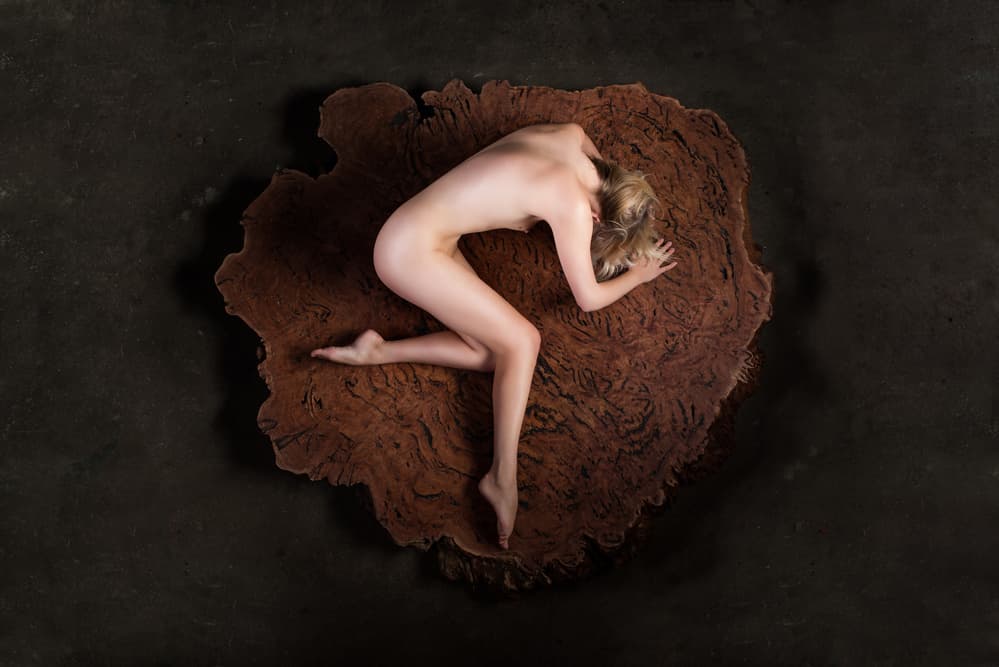 Natural Body On Wood by Ray Fritz — canvas wall art