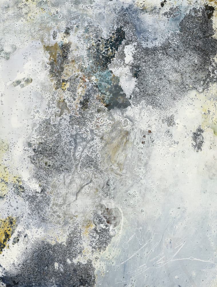 Abstract Patina Texture by Deb Chaney — canvas wall art