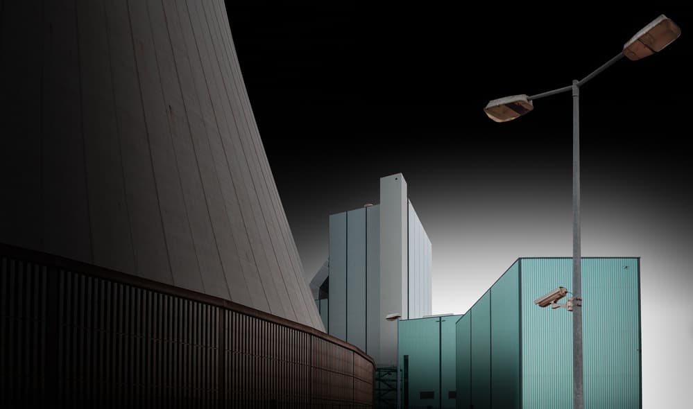 Modern Industrial Architecture by Jörg  Vollrath — canvas wall art