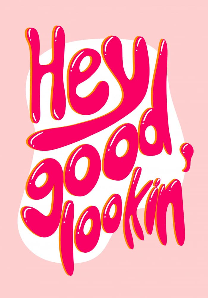 Good lookin by Athene Fritsch — canvas wall art