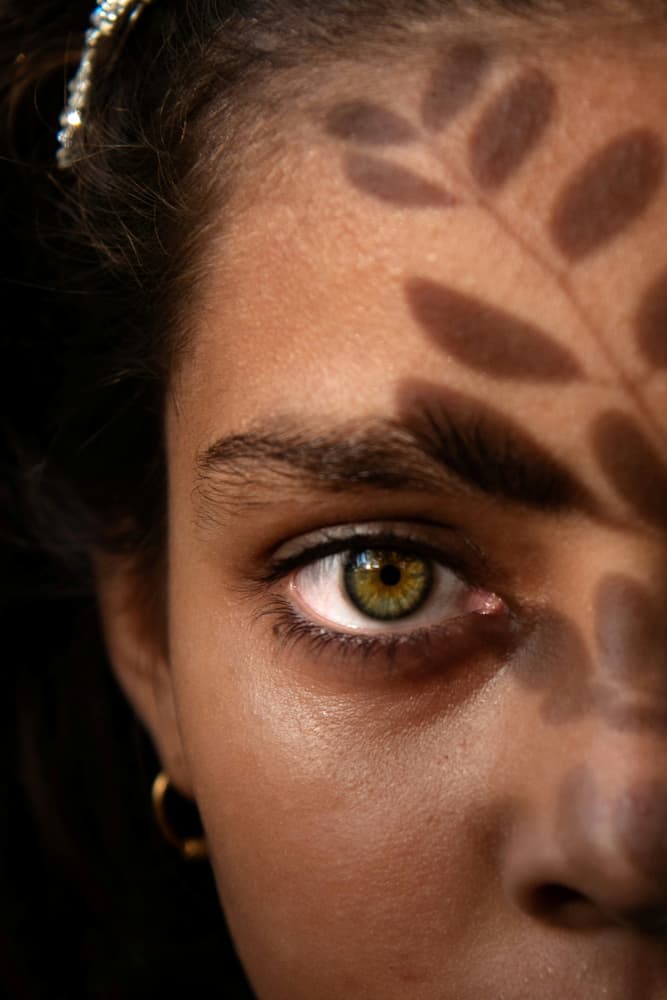 Serene Green Eye Shadow by Farhan Labib — canvas wall art