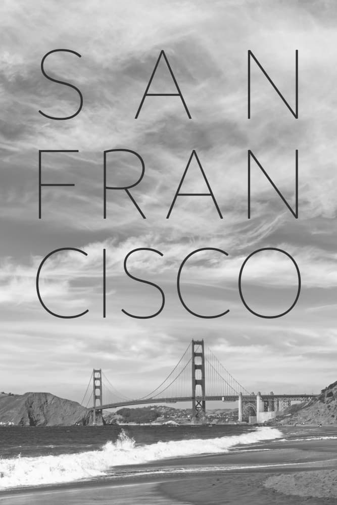Iconic San Francisco Coast by Melanie Viola — canvas wall art