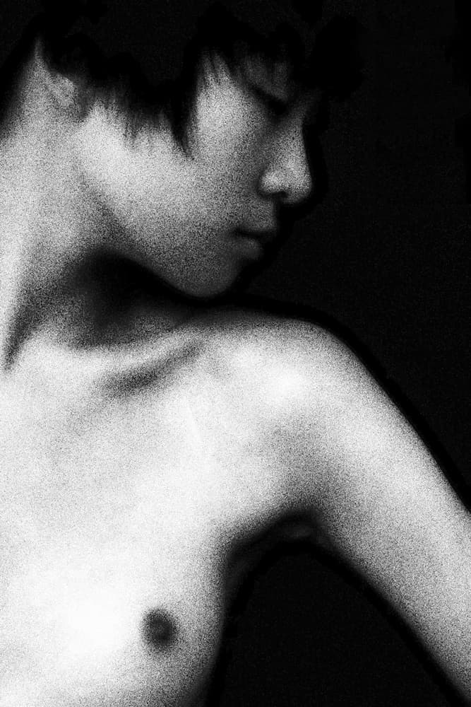 Pensive Profile by David McCracken — canvas wall art