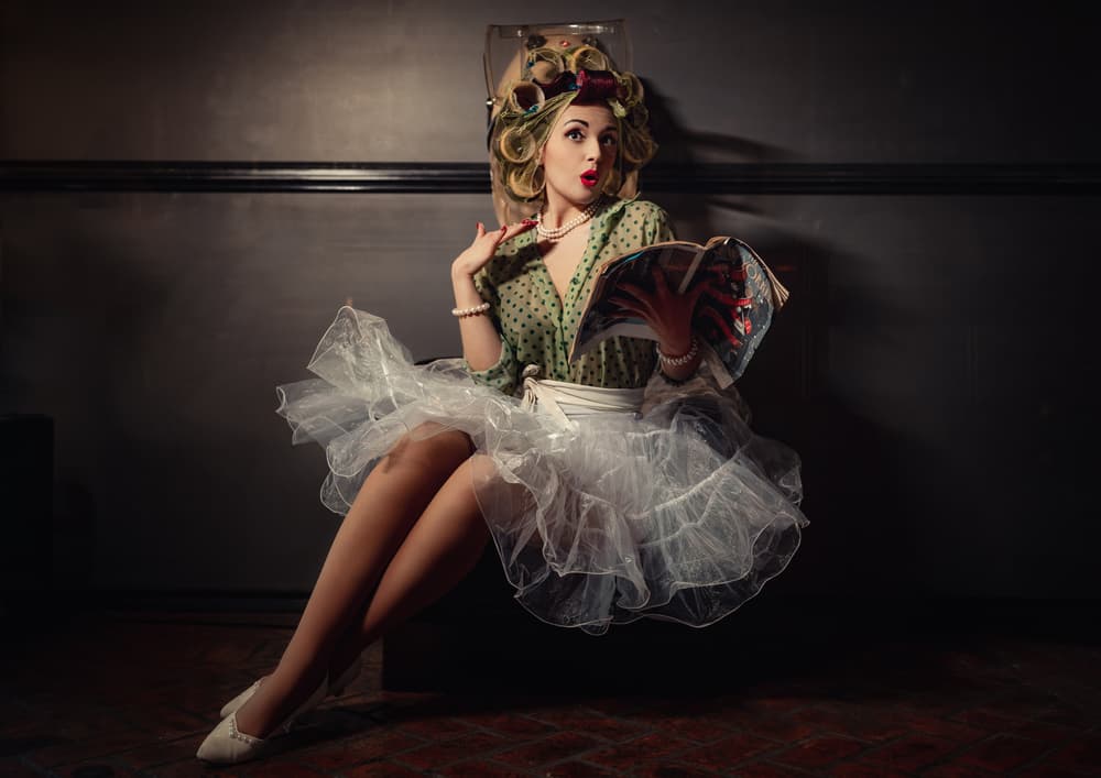 Pinup Magazine Surprise by Massimiliano Mancini — canvas wall art