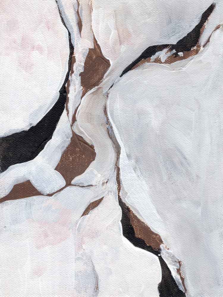 Modern Abstract Flow by Nikita Jariwala — canvas wall art