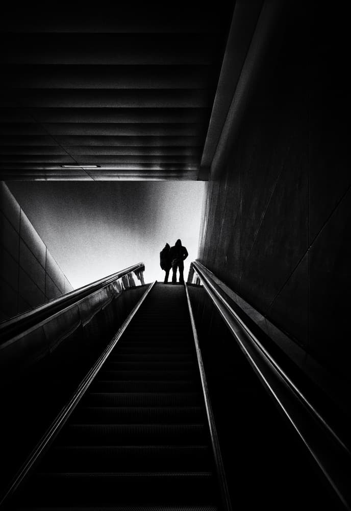 Ascending Light by Burghard Nitzschmann — canvas wall art