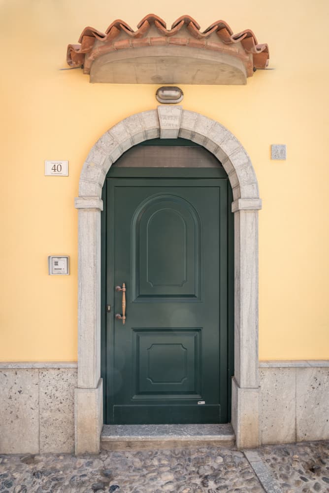 Charming European Entrance by Photolovers — canvas wall art
