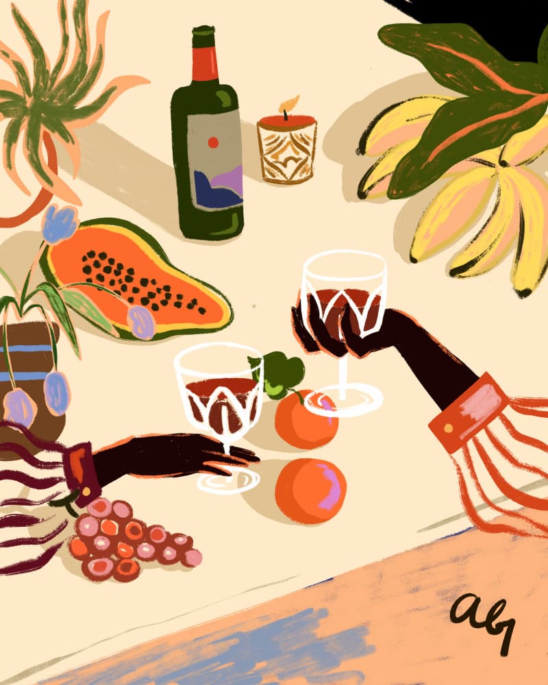 Cheers To You by Arty Guava — canvas wall art