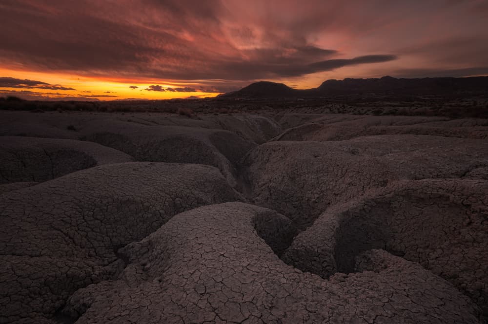 Dramatic Desert Twilight by Doroteo Tobarra Narro — canvas wall art