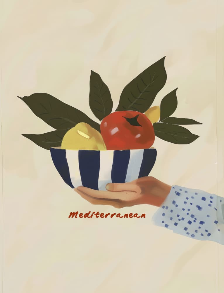 Fruitful Harmony by Emel Tunaboylu — canvas wall art