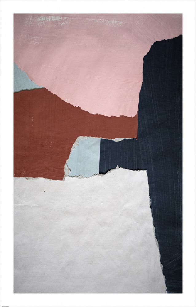 Muted Abstract Shapes by Cyrille Gulassa — canvas wall art