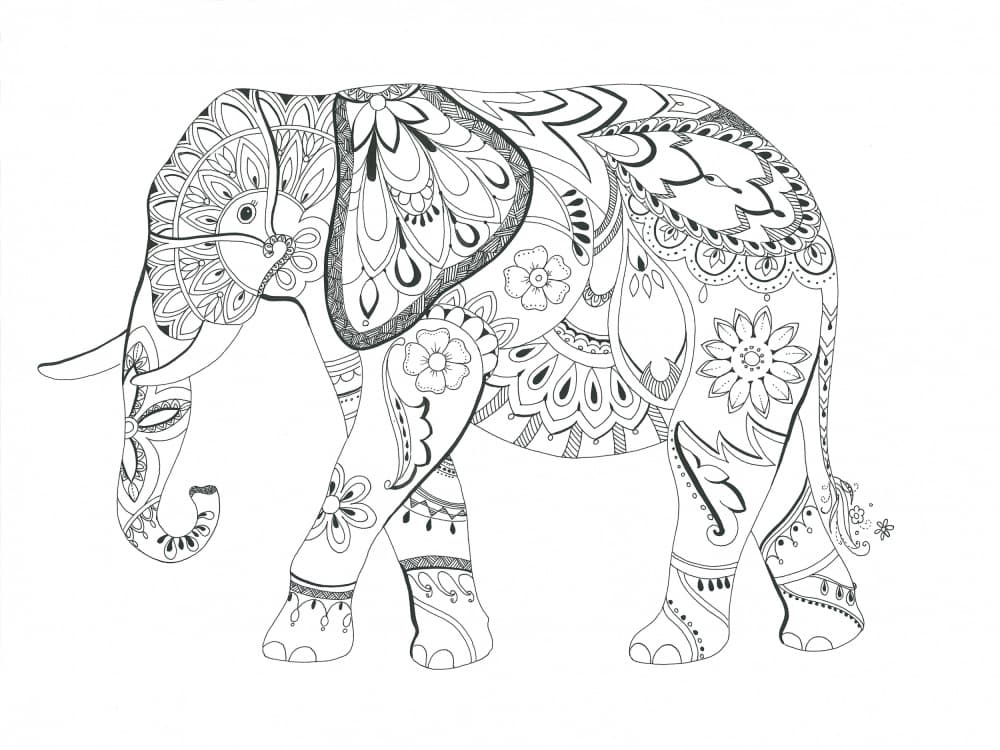 Elephant Mandala