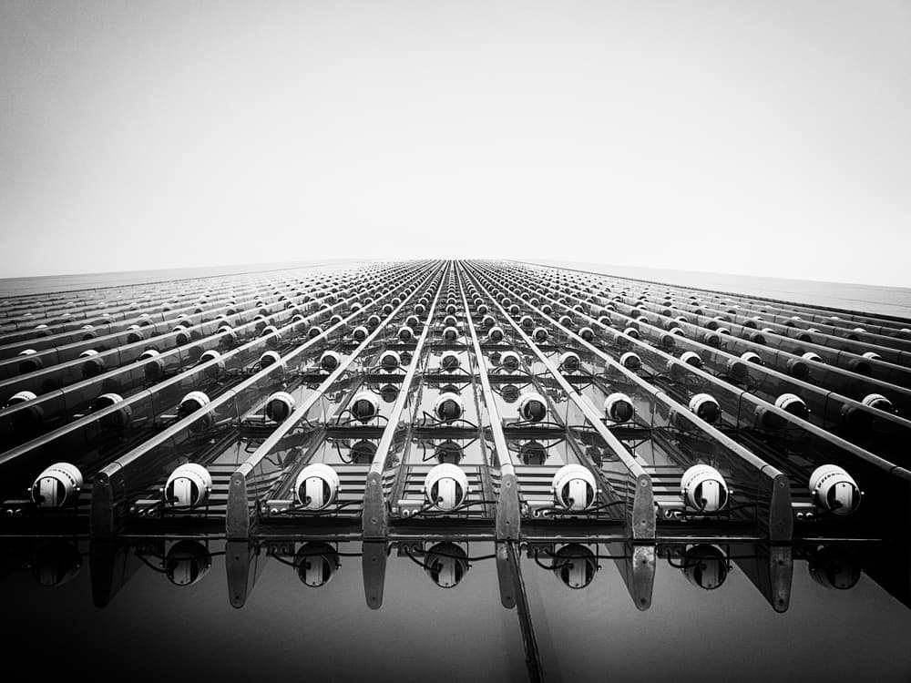 Modern Architectural Lines by Alfredo Garcia — canvas wall art