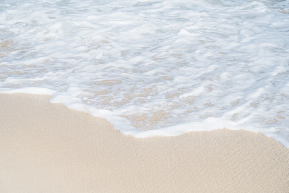 Gentle Beach Waves by Photolovers — canvas wall art
