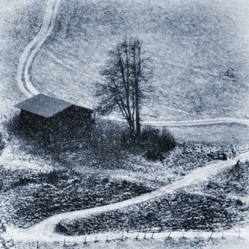 Winding Snowy Path by Marchevca Bogdan — canvas wall art