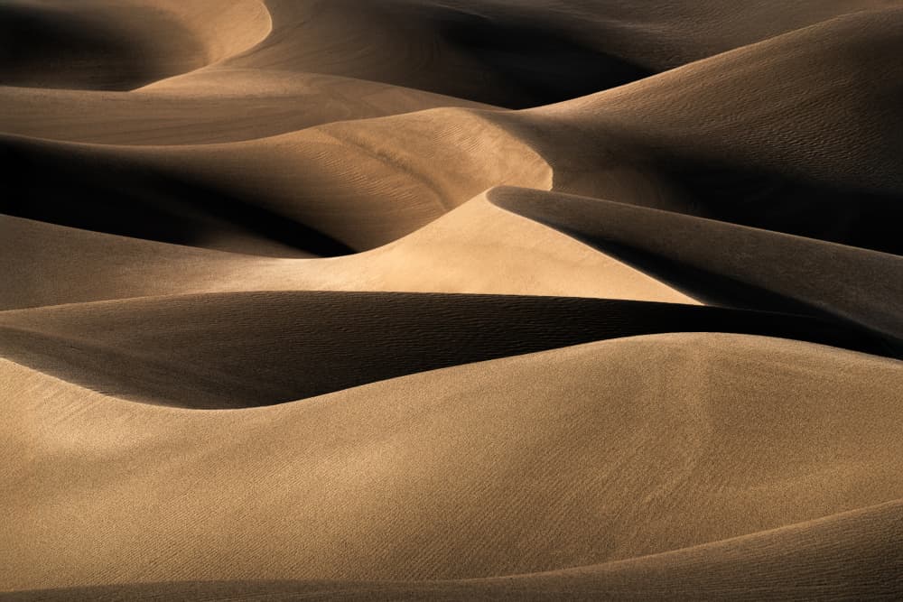 Flowing Desert Sands by Ling Jiang — canvas wall art