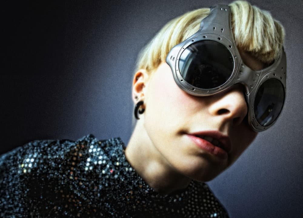 Edgy Goggles Fashion by kenp — canvas wall art