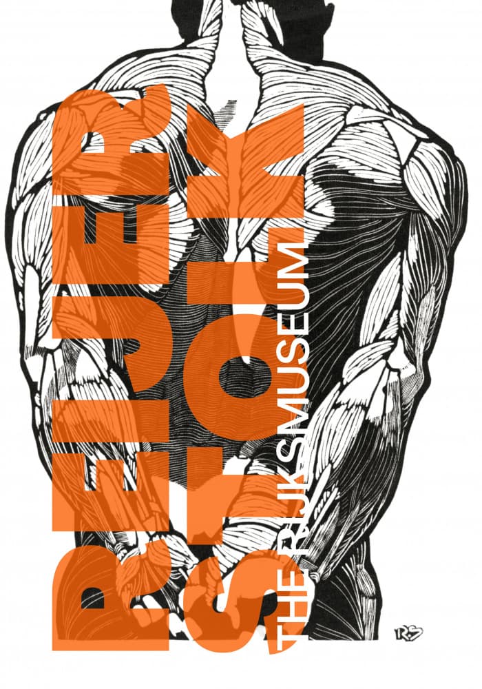 Anatomy Lines by Athene Fritsch — canvas wall art